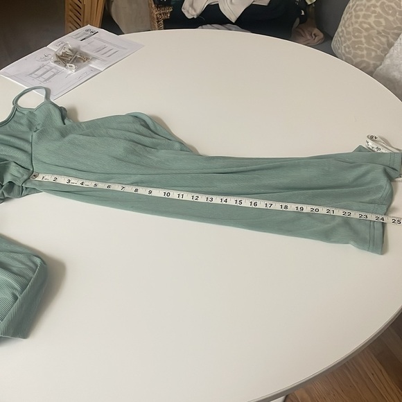 SHEIN Medium Sea Foam Green Jumpsuit - Picture 9 of 9